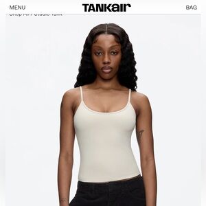 TanKair Women's Cream Camisole Top